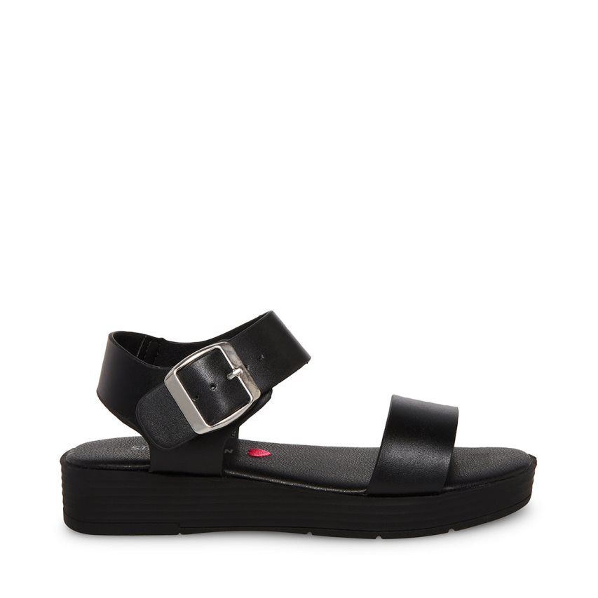 Sandalias de Plataforma Steve Madden Jdestind Niños Negras | ES TA6E41